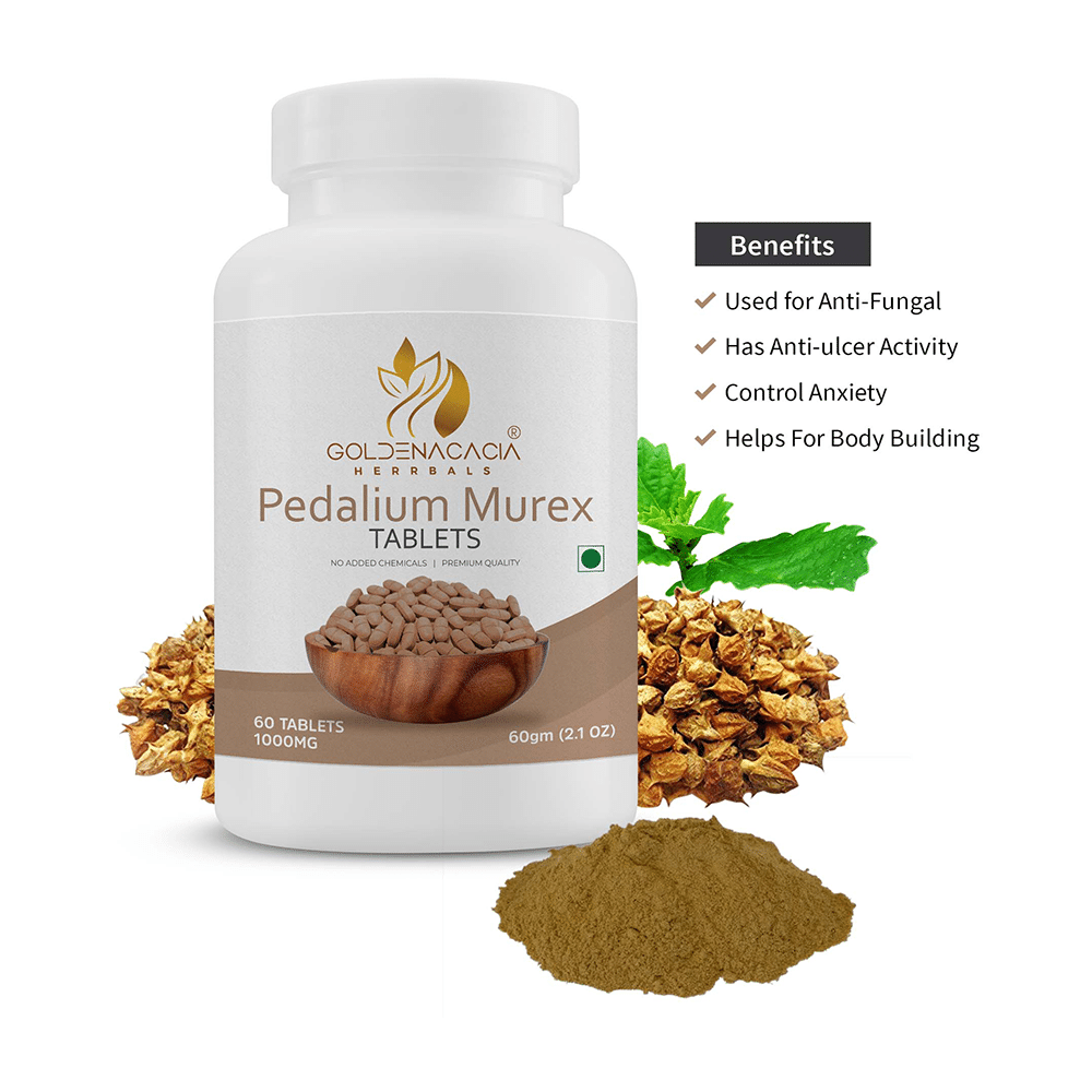 Goldenacacia Herrbals Pedalium Murex 1000mg Tablet - Image 2