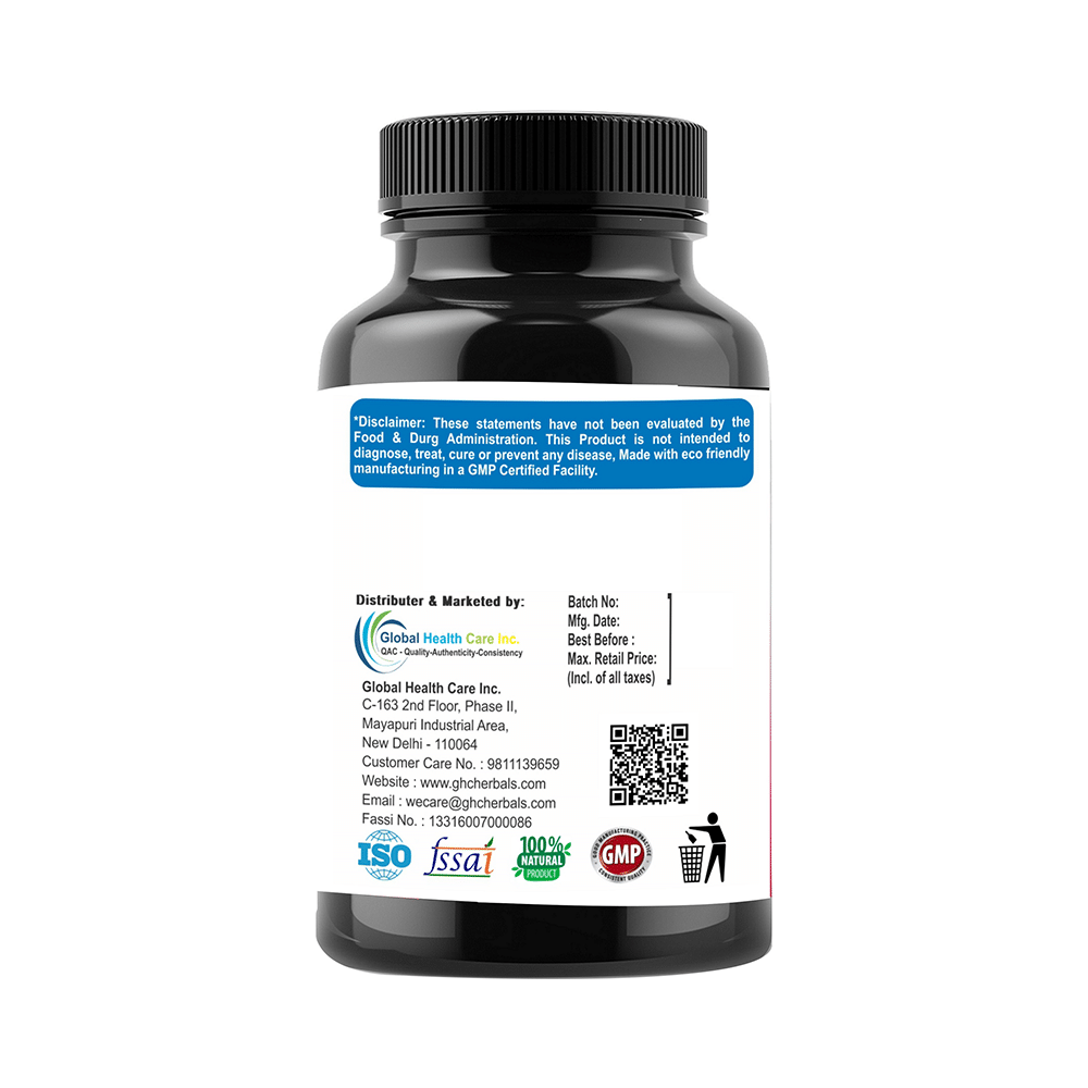 GHC Herbals Testo Xplode Testosterone Booster Veg Capsules - Image 4
