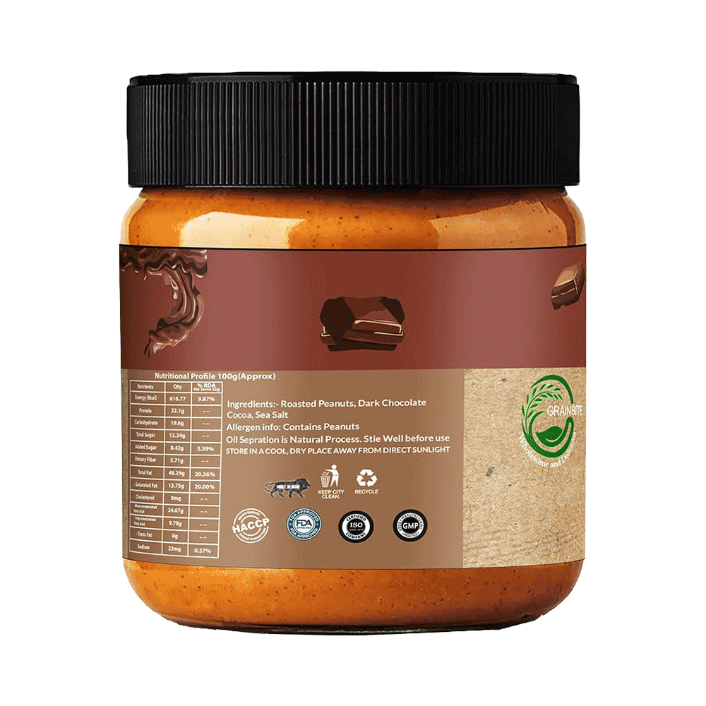Grainbite Peanut Butter Dark Chocolate - Image 2