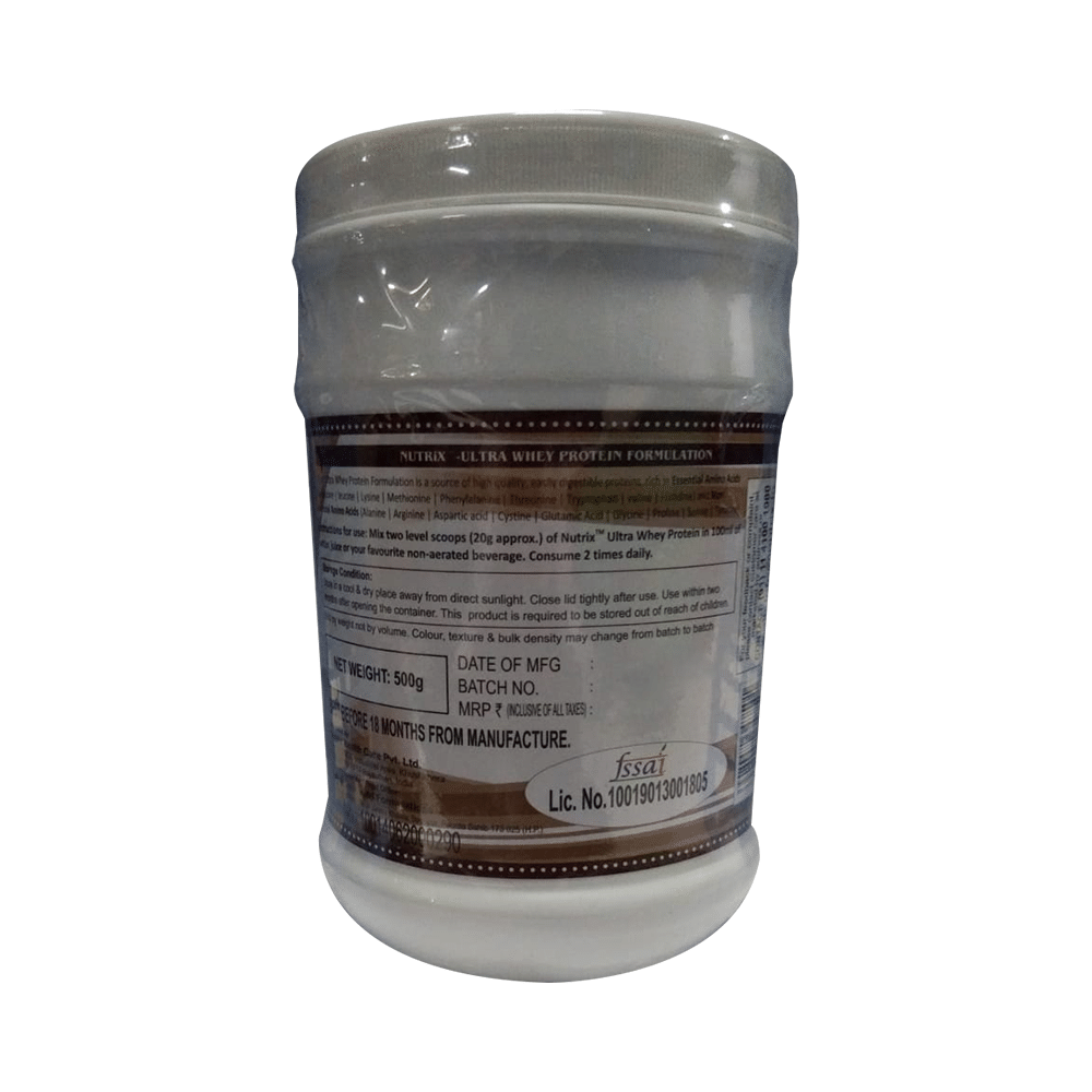 Nutrix Ultra Whey Protein Powder | No Added Sugar - Image 3