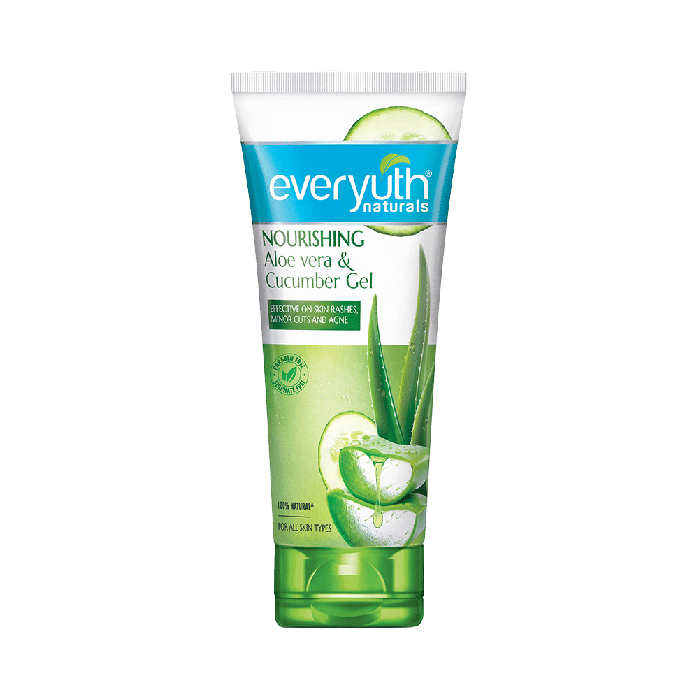 Everyuth Naturals Nourishing Aloevera & Cucumber Gel - Image 1