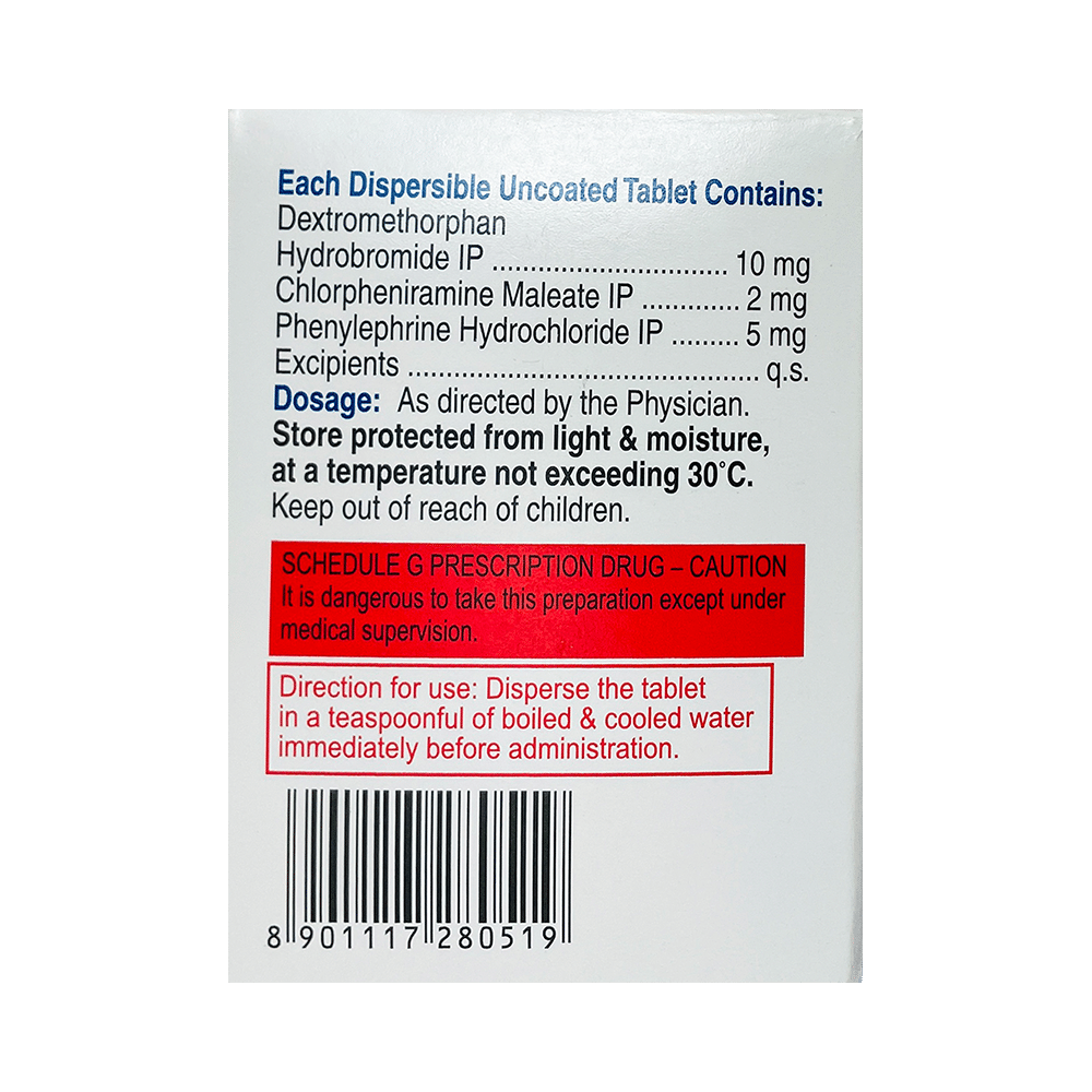 Cheston D Plus Tablet DT Trusil Lemon Sugar Free - Image 2