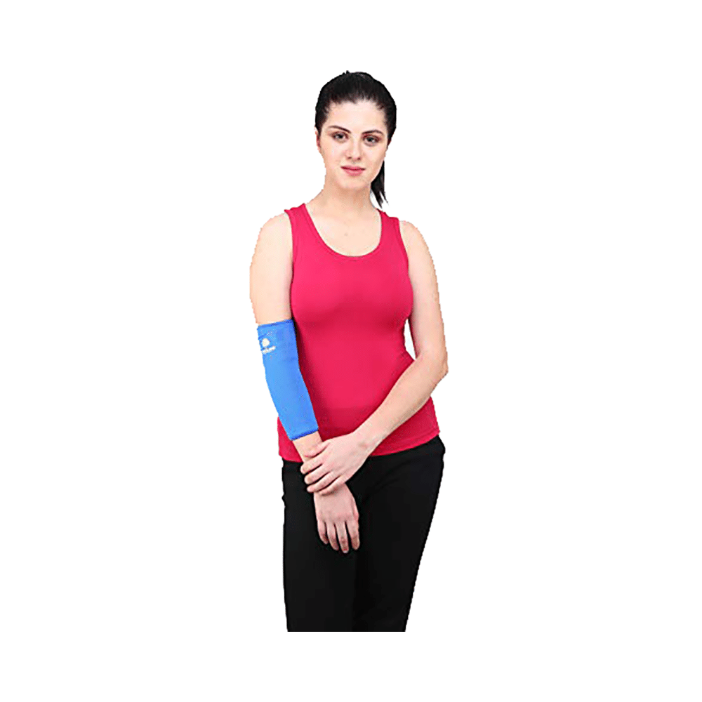 Longlife OCT 13 Elbow Support Small Blue