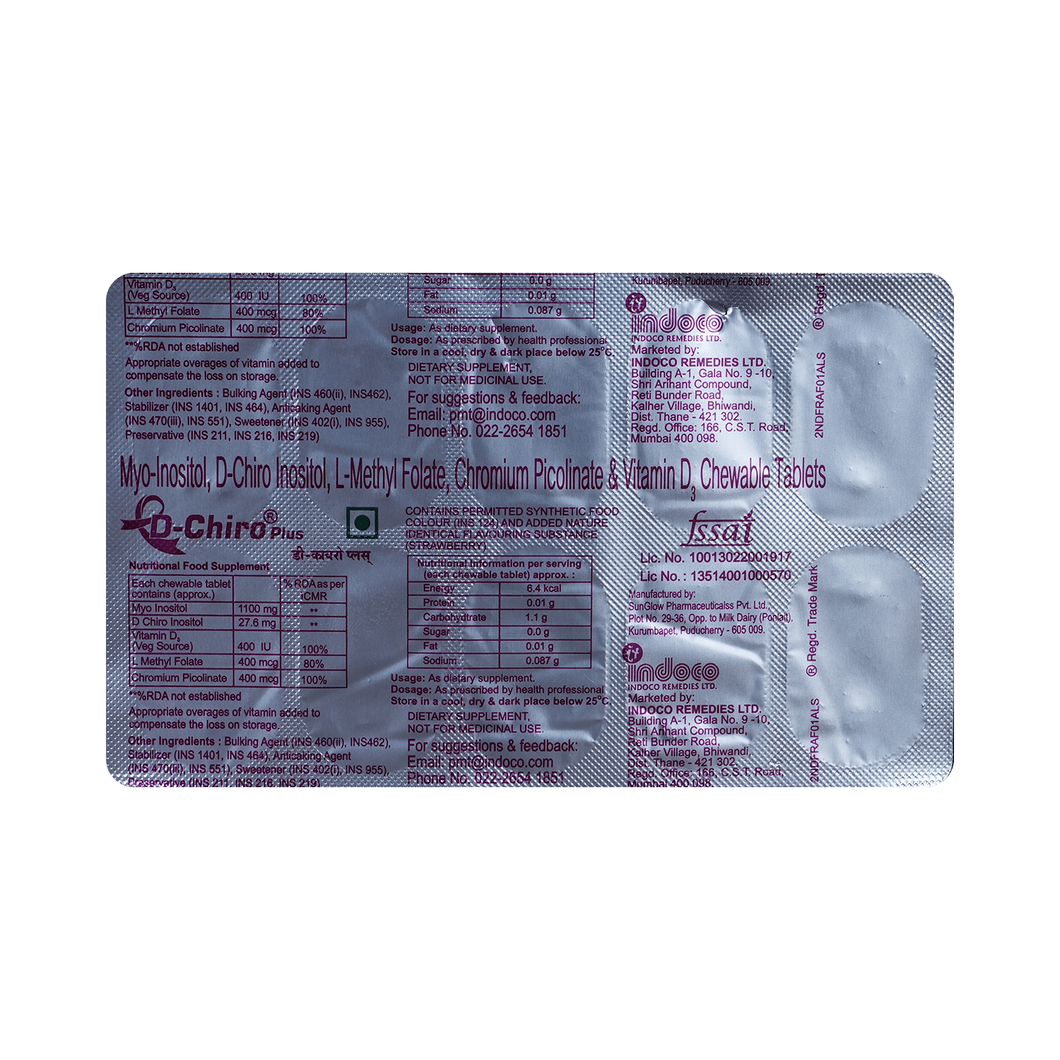 D-Chiro Plus Chewable Tablet - Image 5