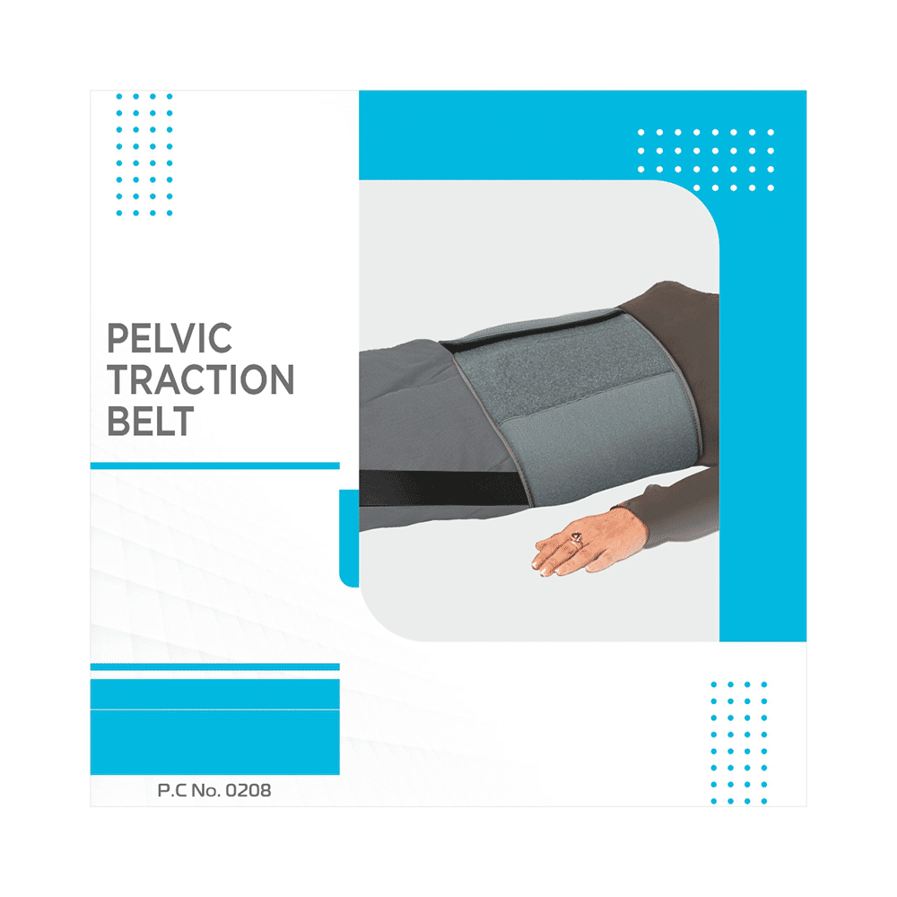 Vissco Core 0208 Pelvic Traction Belt Large Grey - Image 3
