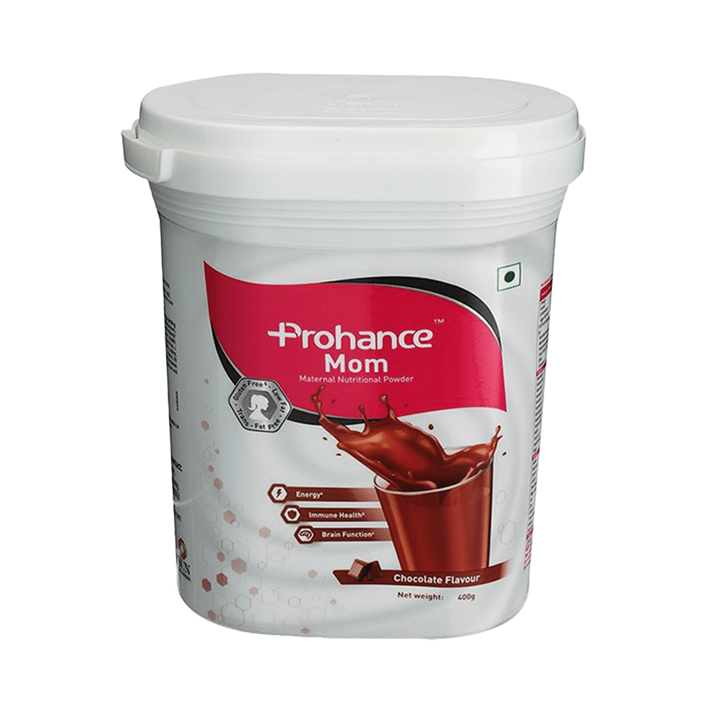 Prohance Mom Nutritional Drink for Immunity & Brain Health | Flavour Chocolate - Image 1