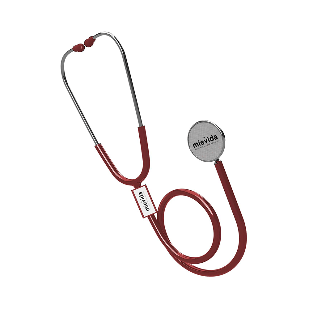 Mievida STS 102 Cardiology Stethoscope Cherry
