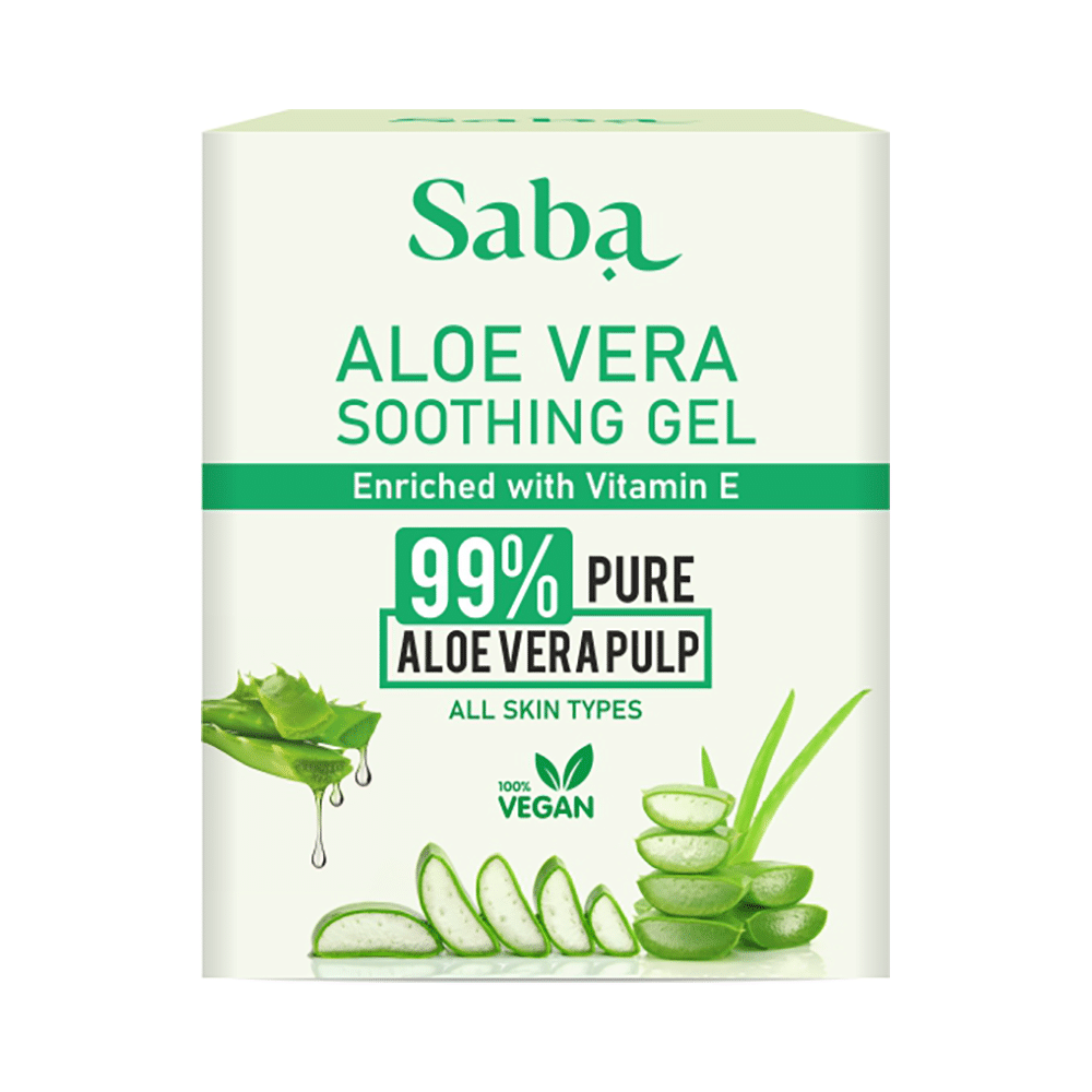 Saba Aloevera Soothing Gel (100gm Each)