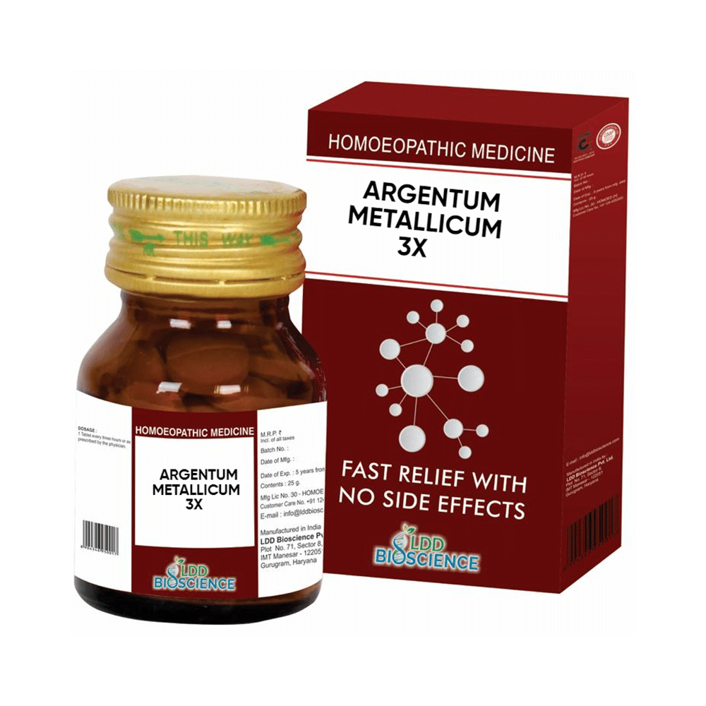 LDD Bioscience Argentum Metallicum 3X