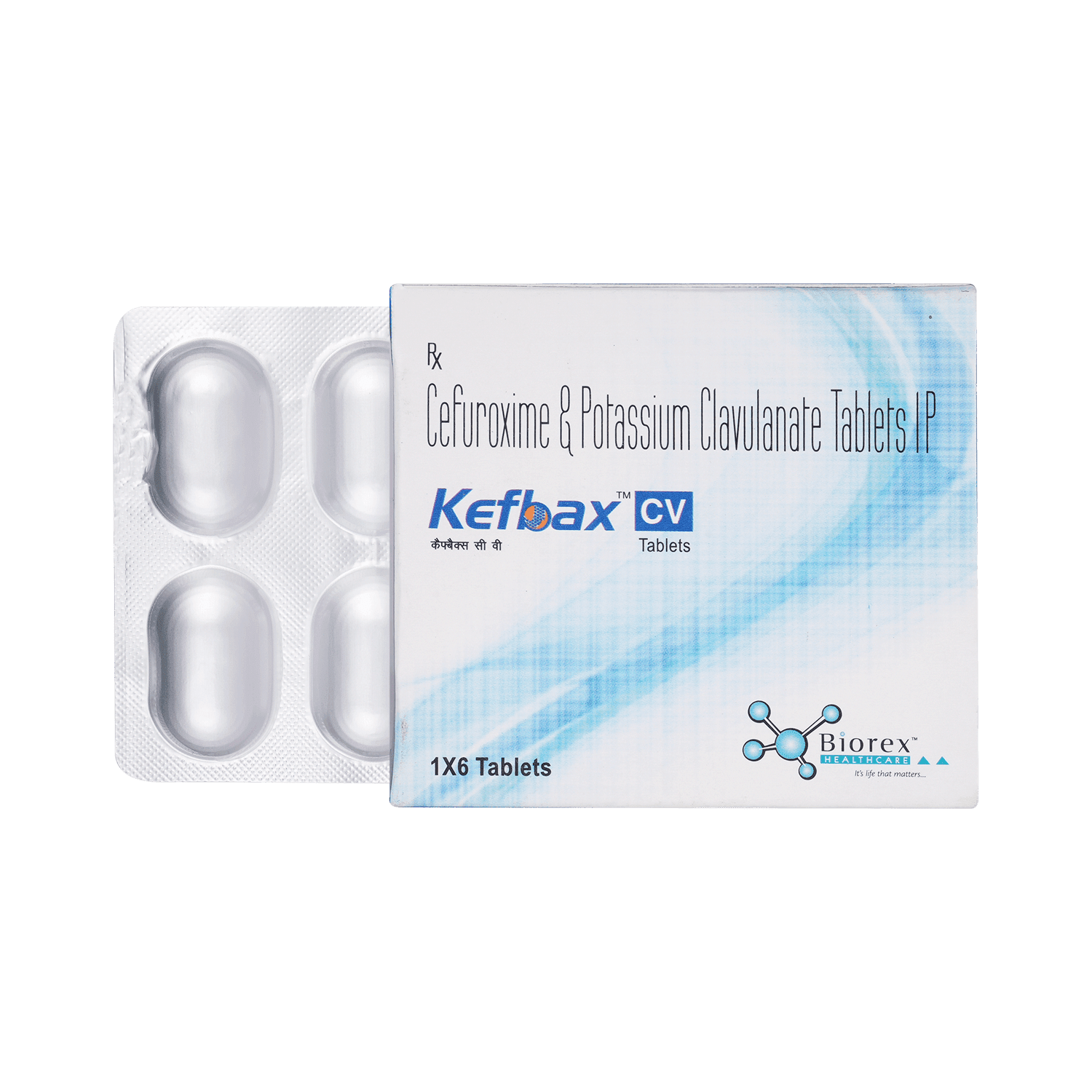 Kefbax CV 500mg/125mg Tablet