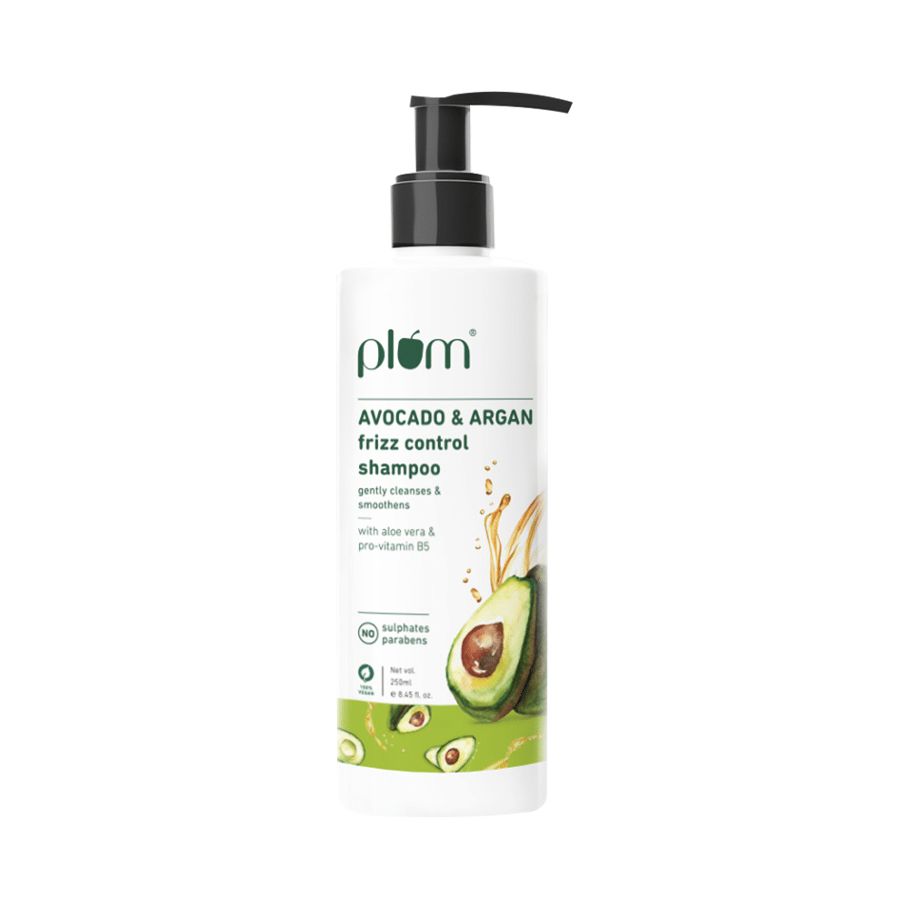 Plum Avocado & Argan Frizz Control Shampoo