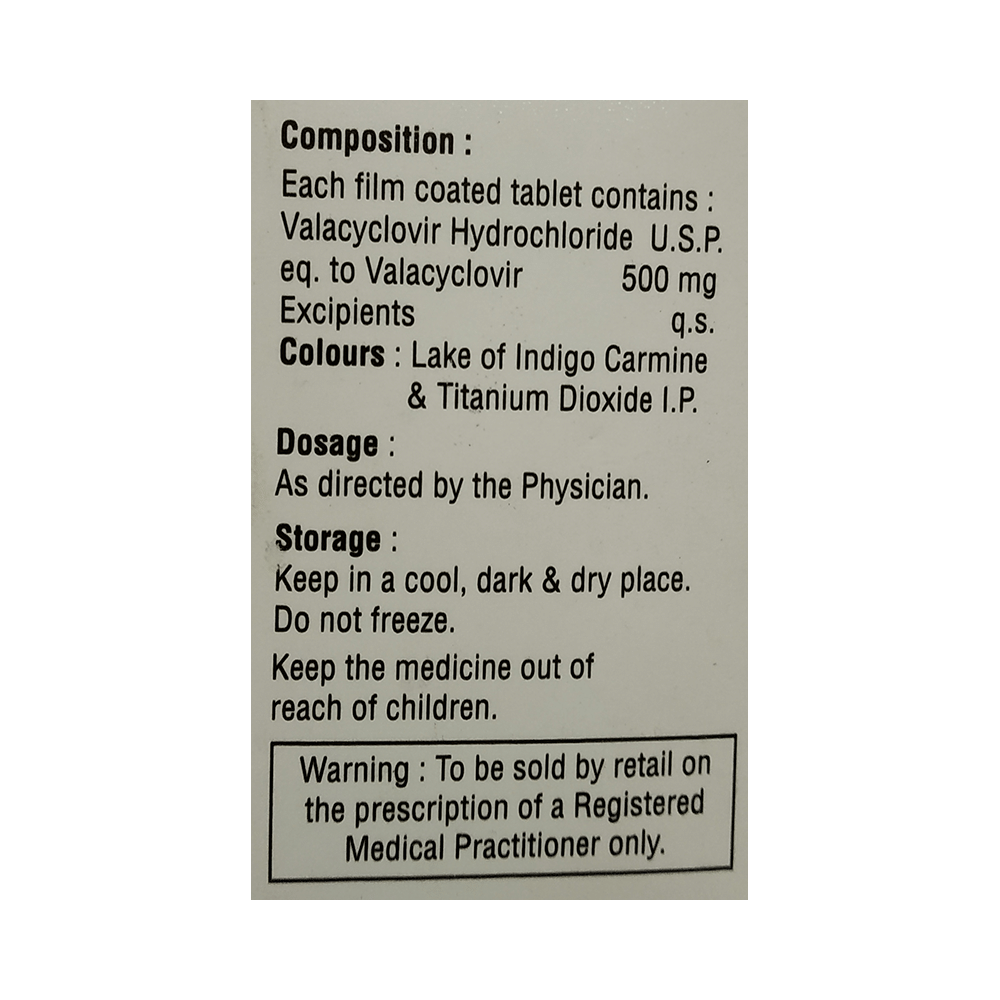 Valanix 500 Tablet - Image 2