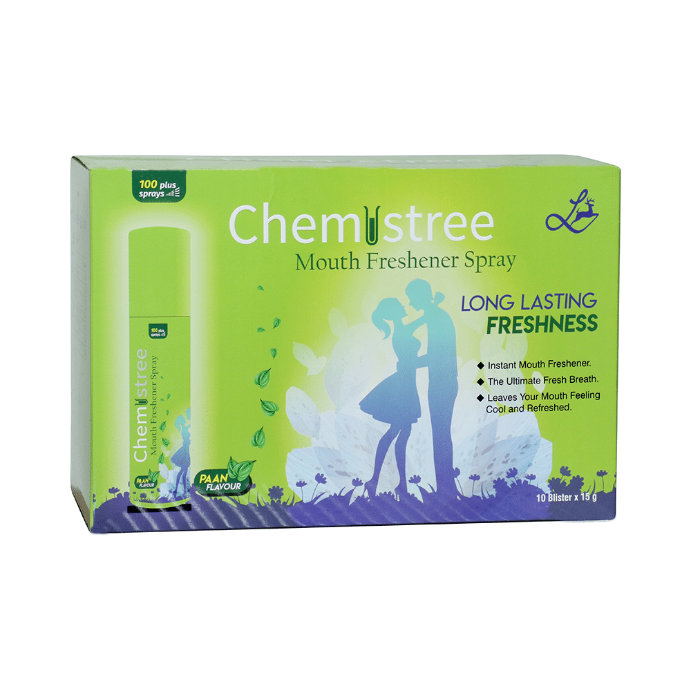 Chemistree Mouth Freshener Spray (15gm Each) Paan - Image 1