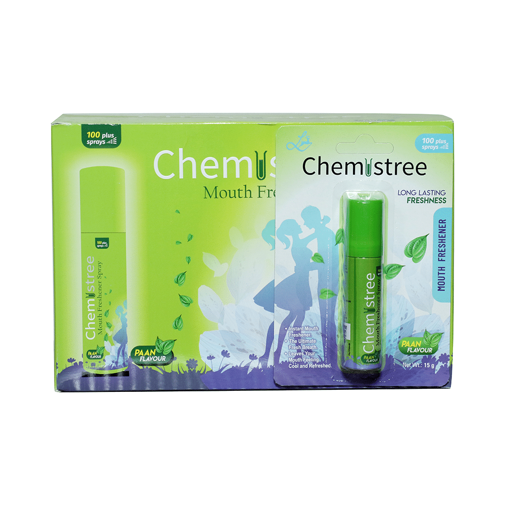 Chemistree Mouth Freshener Spray (15gm Each) Paan - Image 2