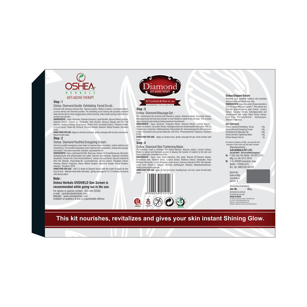 Oshea Herbals Diamond Facial Kit - Image 2