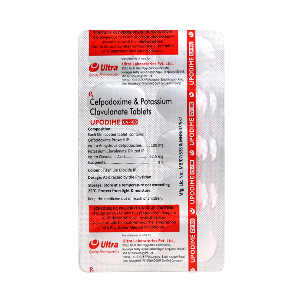 Upodime CV 100 Tablet - Image 3