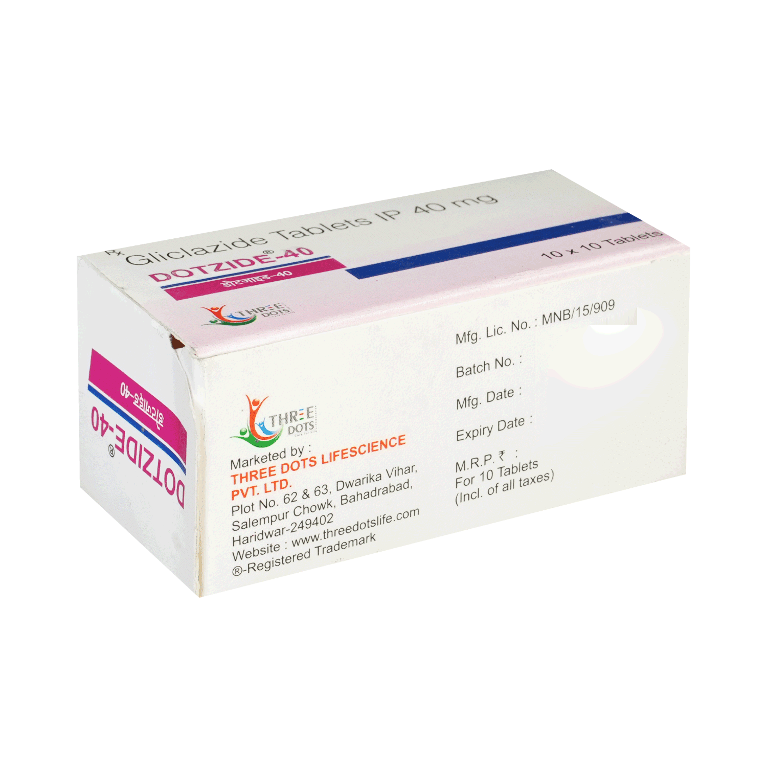 Dotzide 40mg Tablet - Image 3
