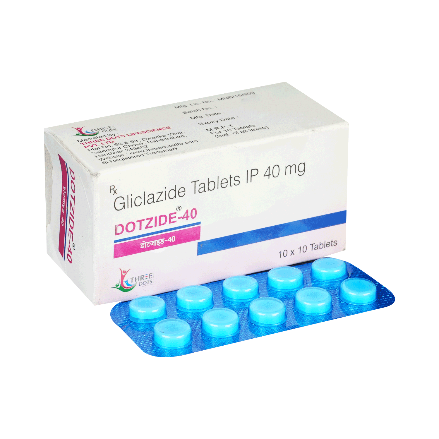 Dotzide 40mg Tablet
