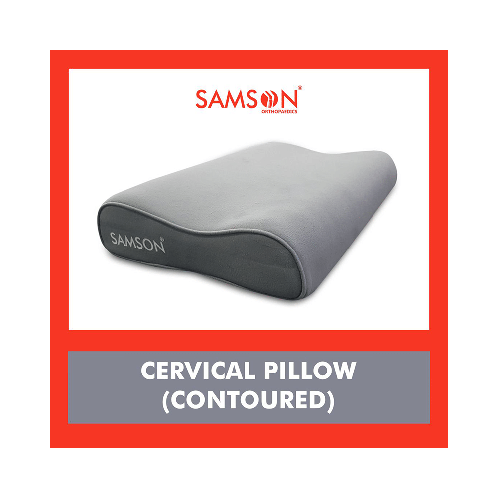 Samson CA0107 Cervical Pillow (Contoured) Universal Grey - Image 7