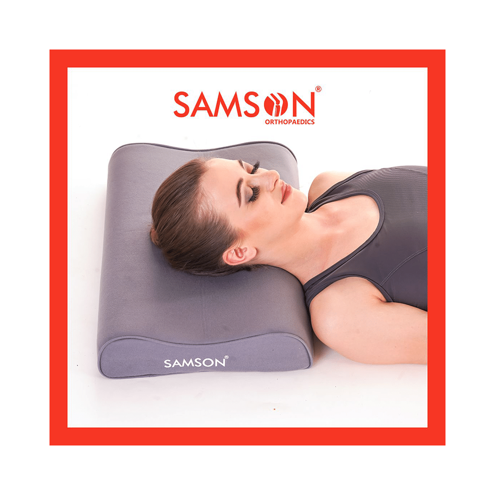 Samson CA0107 Cervical Pillow (Contoured) Universal Grey - Image 4