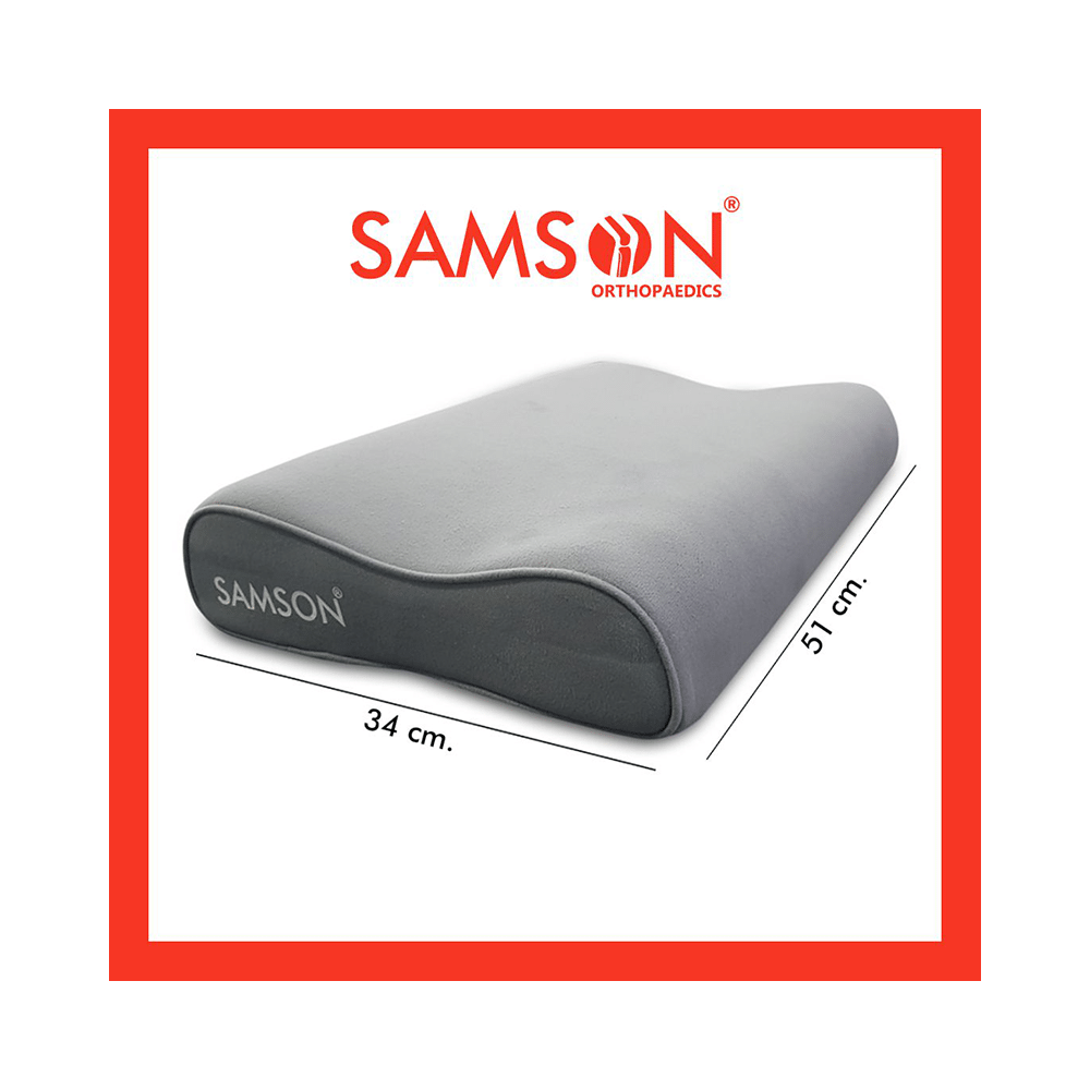 Samson CA0107 Cervical Pillow (Contoured) Universal Grey - Image 5