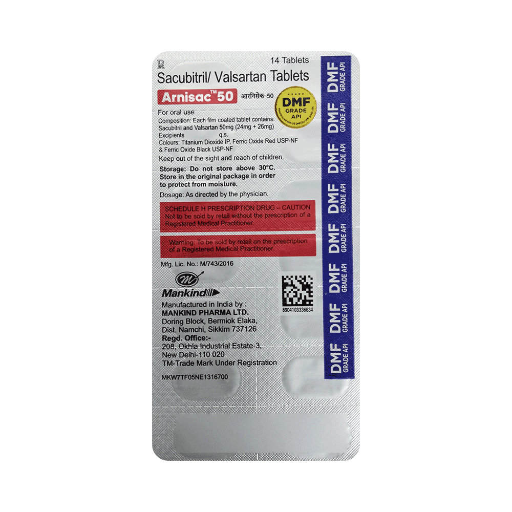 Arnisac 50 Tablet - Image 3