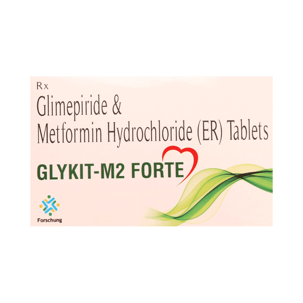 Glykit-M 2 Forte Tablet ER - Image 1