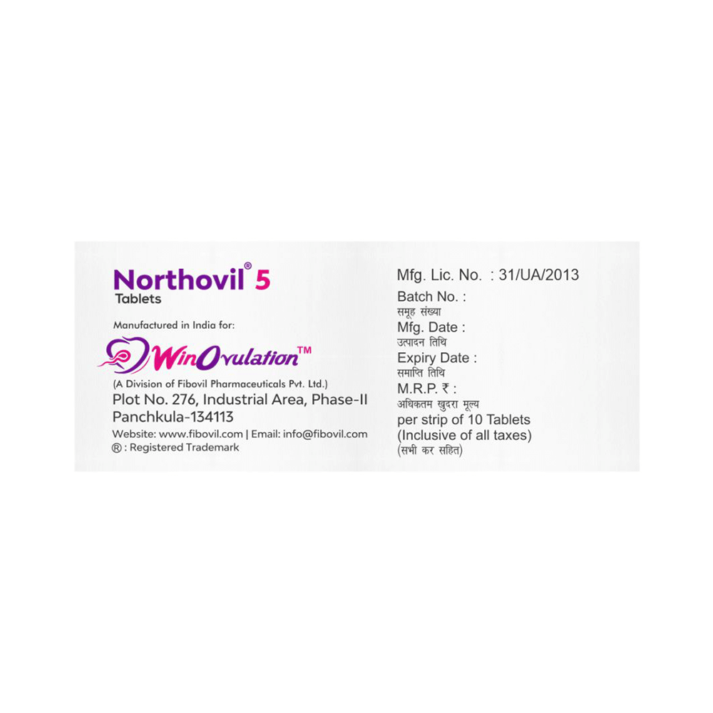 Northovil 5 Tablet - Image 3