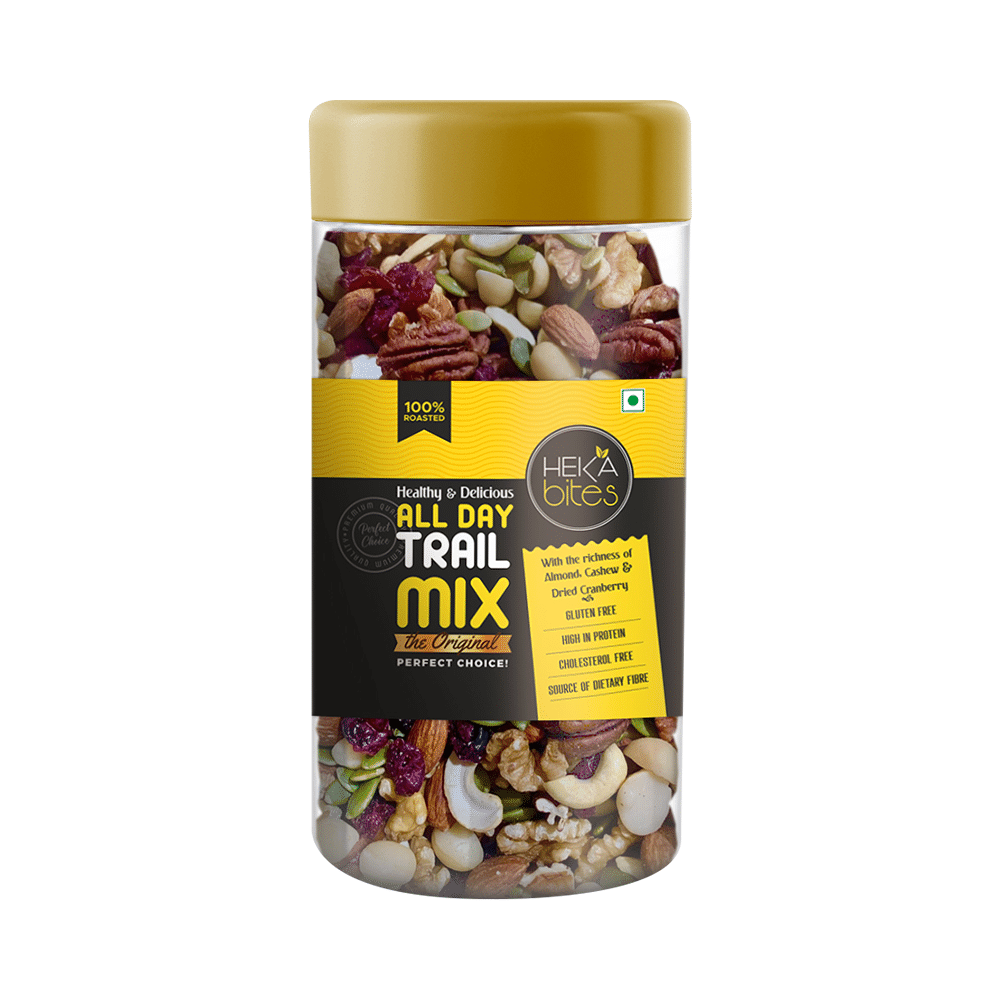 Heka Bites Healthy & Delicious All Day Trail Mix | Protein Rich & Gluten Free - Image 1