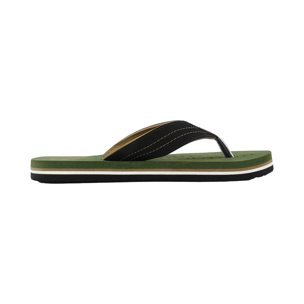 Doctor Extra Soft D28 Orthopaedic and Diabetic Super Fit Comfort Doctor Slipper, Flip-Flop, Cushion, Slides and House Slipper for Men Olive/Beige 7 - Image 6