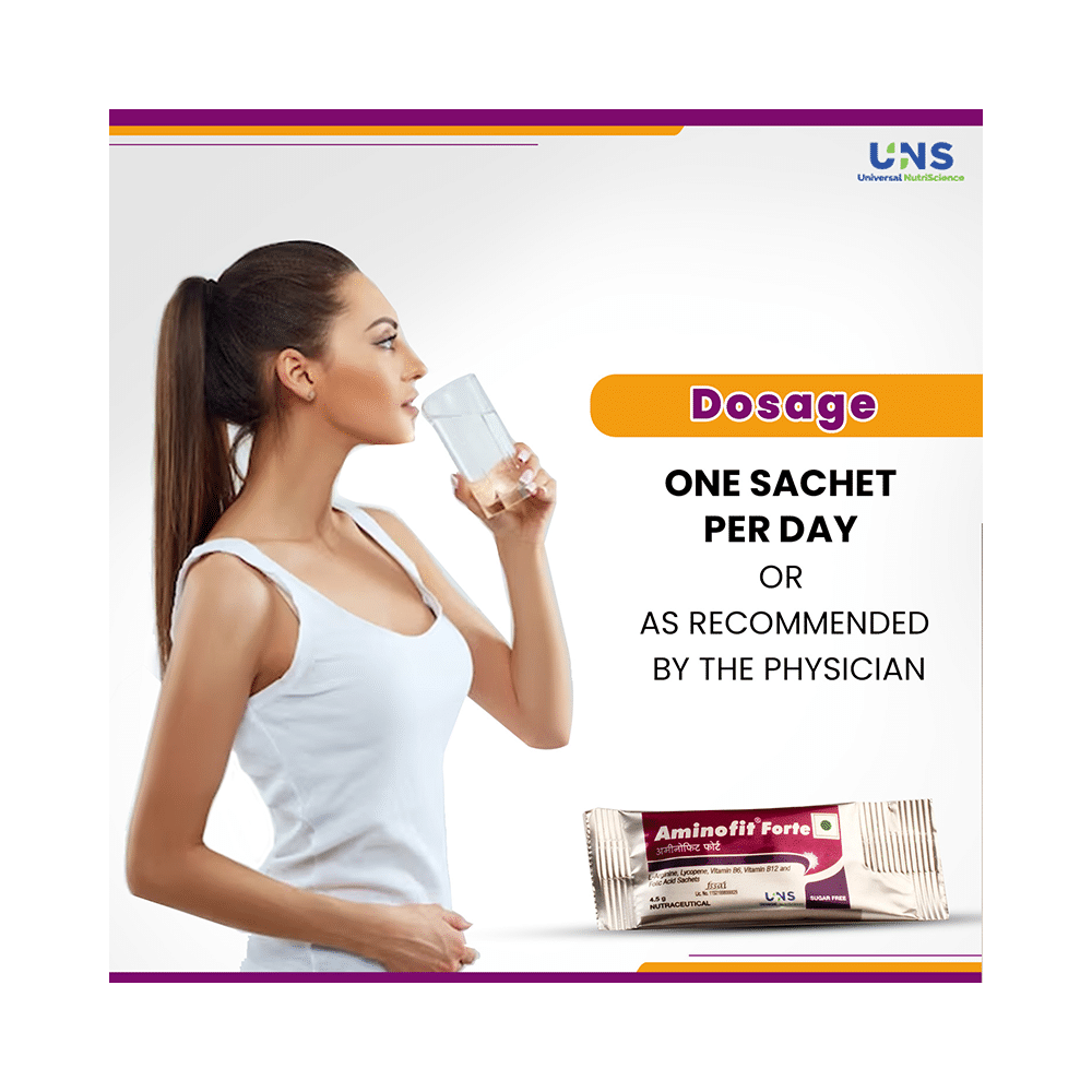 Aminofit Forte Sachet Sugar Free - Image 7