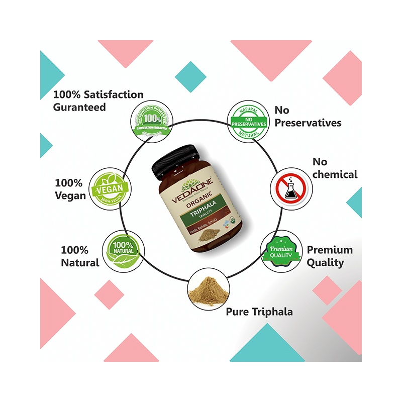 Vedaone Organic Triphala Tablet - Image 4