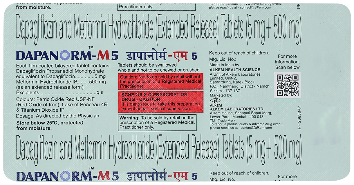 Dapanorm-M 5 Tablet - Image 2