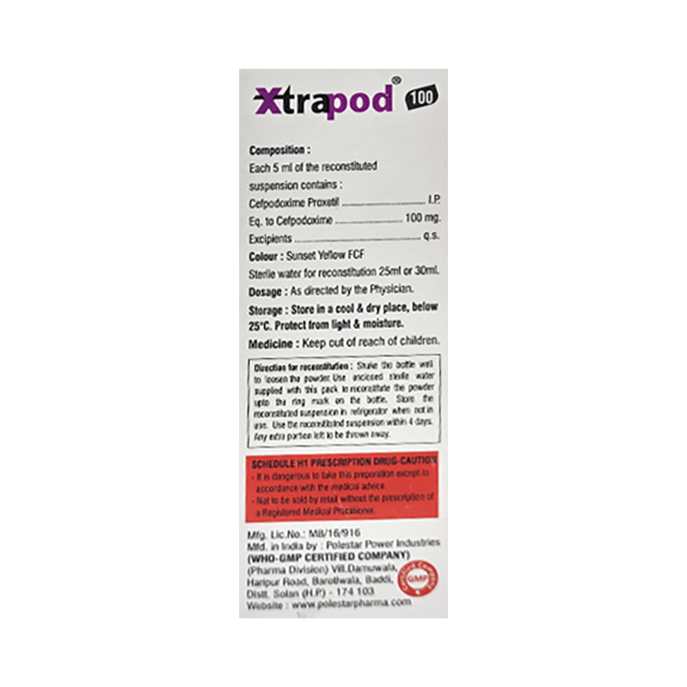 Xtrapod 100 Oral Suspension - Image 2