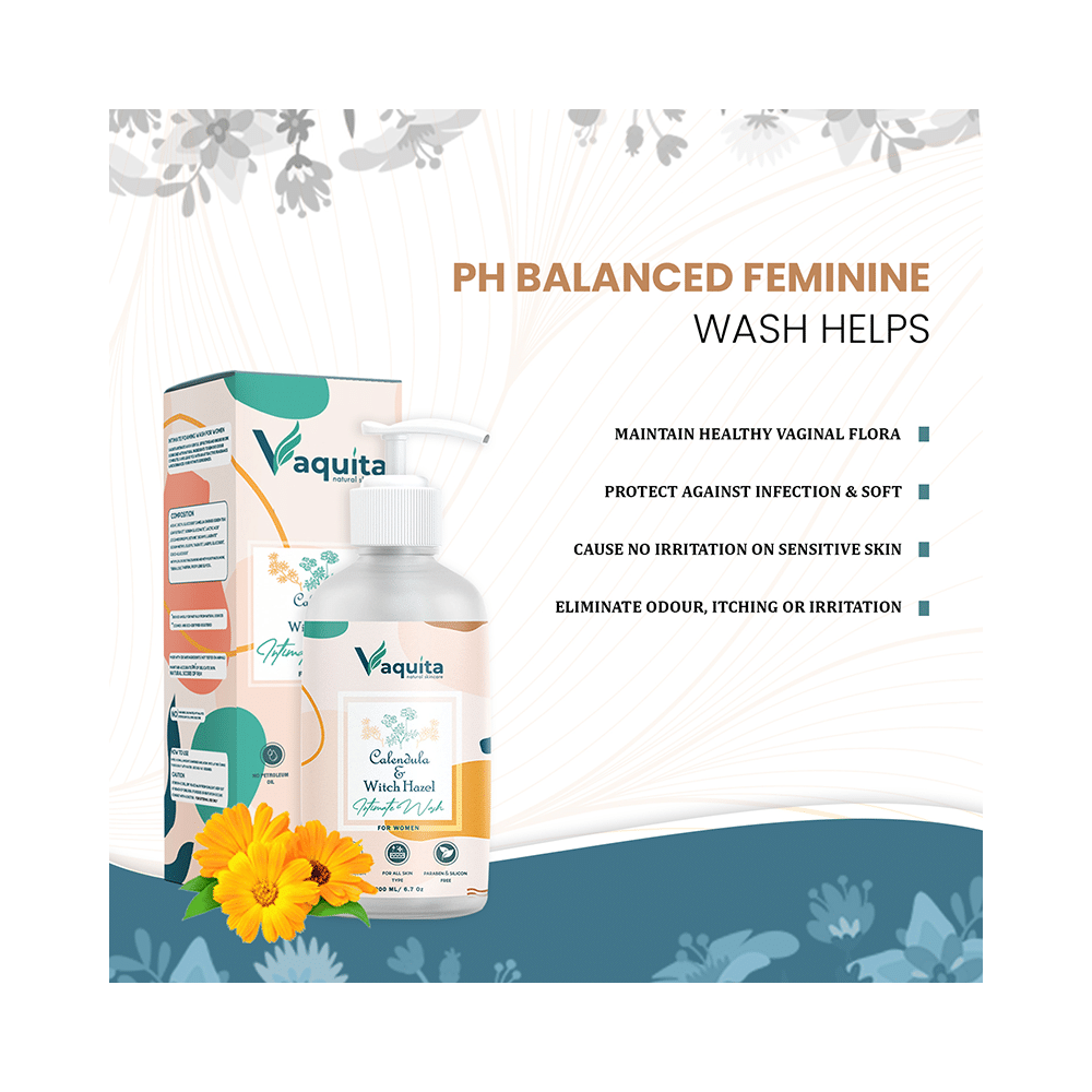 Vaquita Calendula & Witch Hazel Intimate Wash - Image 3