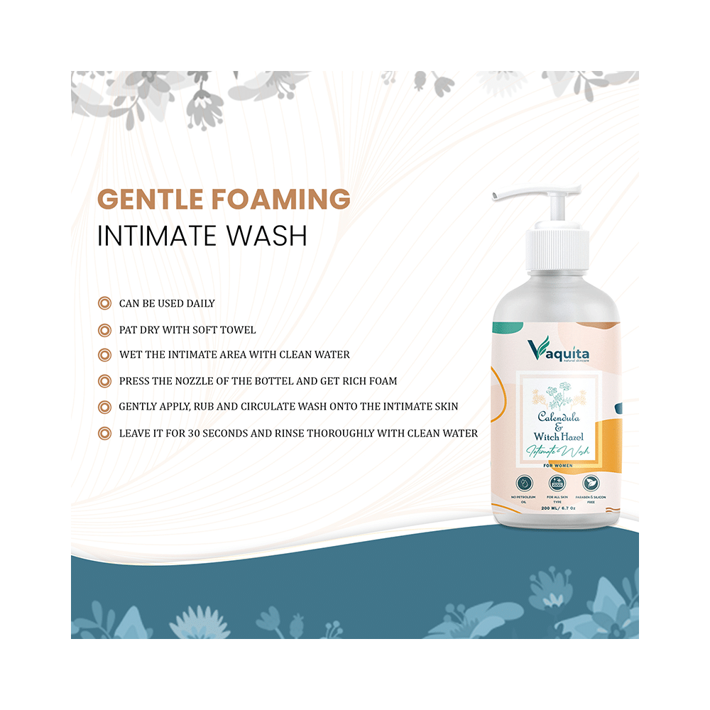 Vaquita Calendula & Witch Hazel Intimate Wash - Image 5
