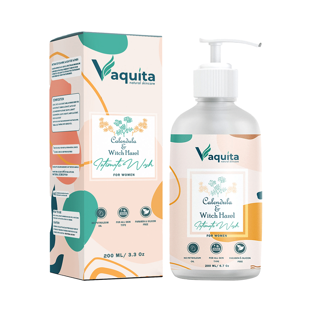 Vaquita Calendula & Witch Hazel Intimate Wash - Image 1
