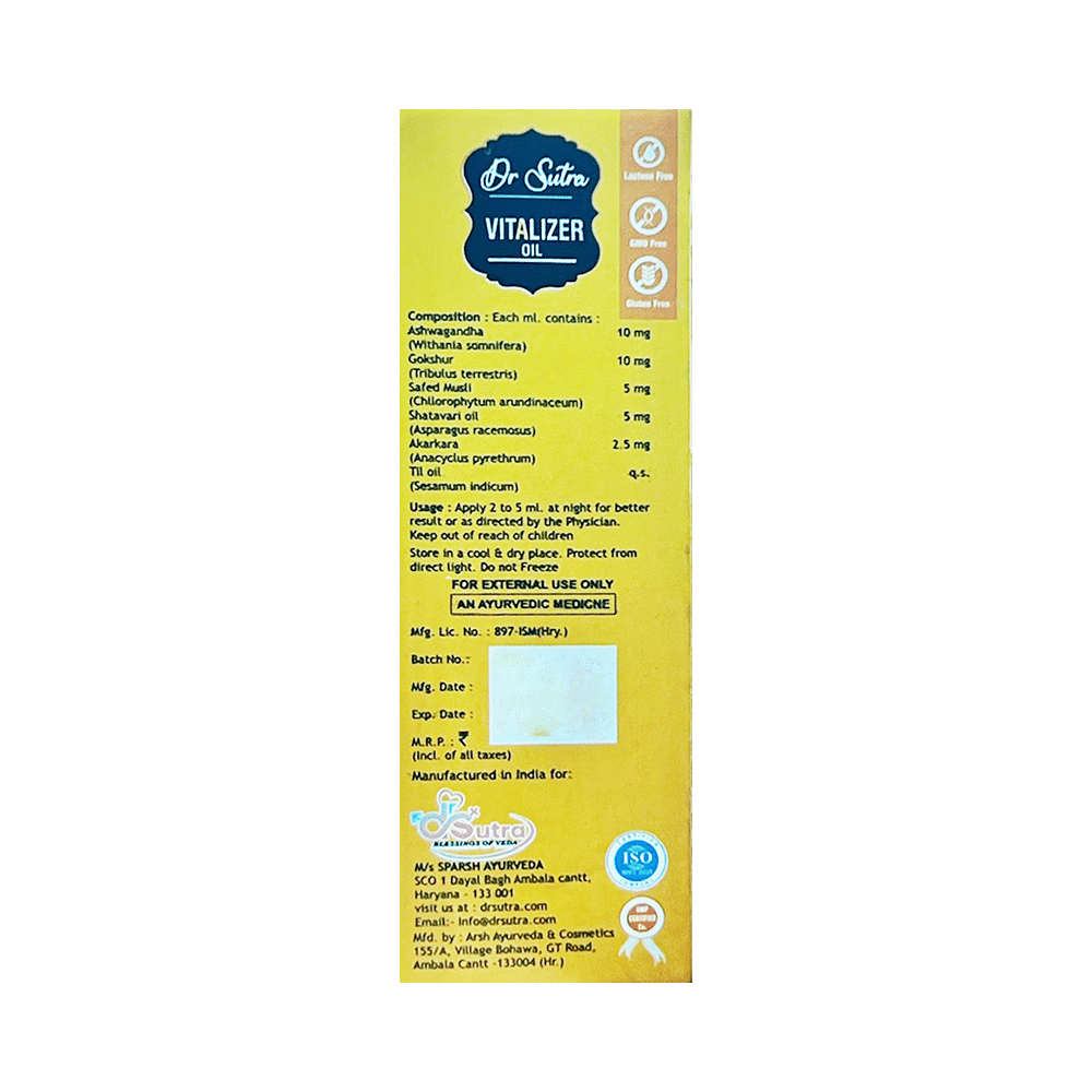 Dr Sutra Vitalizer Oil - Image 2