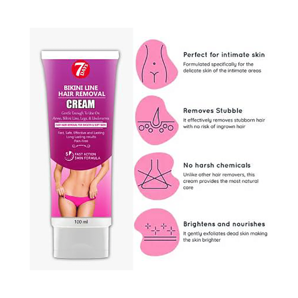 7Days Bikini Line Hair Removal Cream - Image 2
