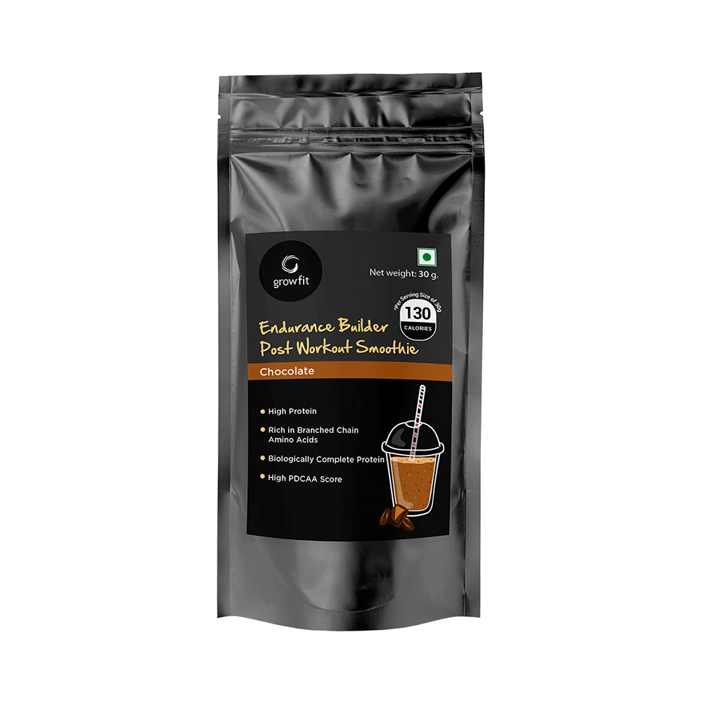 Growfit Endurance Builder Post Workout Smoothie Chocolate - Image 1