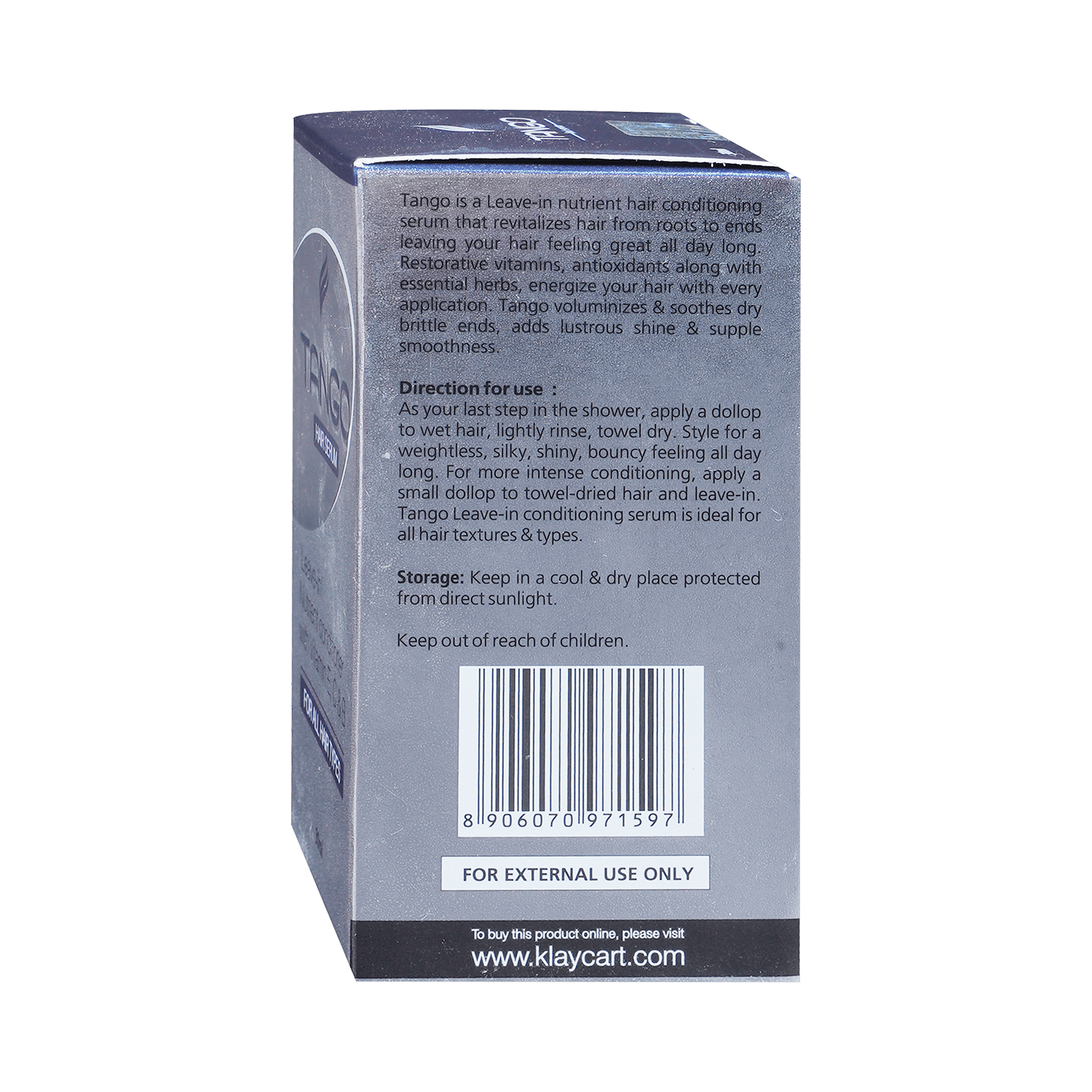 Tango Hair Serum | Leave In Nutrient Conditioner with Vitamin E, C & B - Image 3