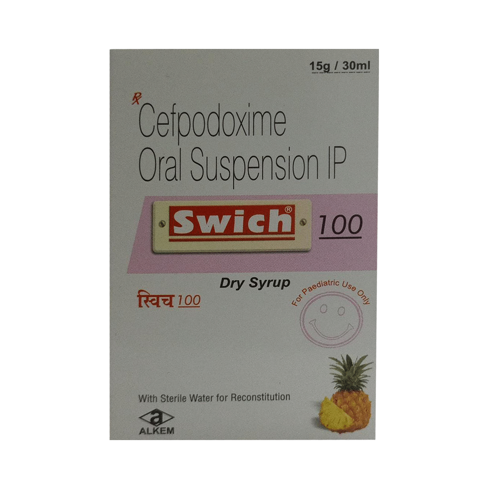 Swich 100 Dry Syrup Pineapple - Image 1