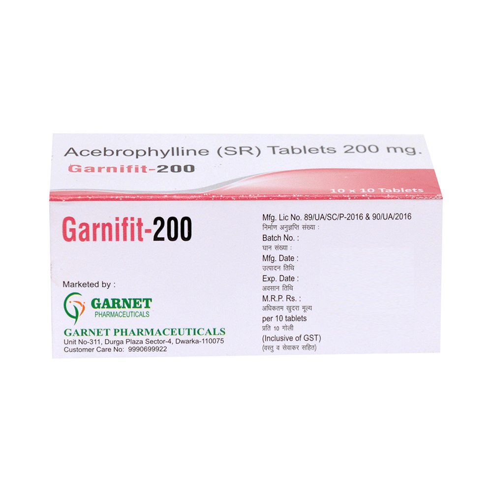 Garnifit 200 Tablet SR - Image 3