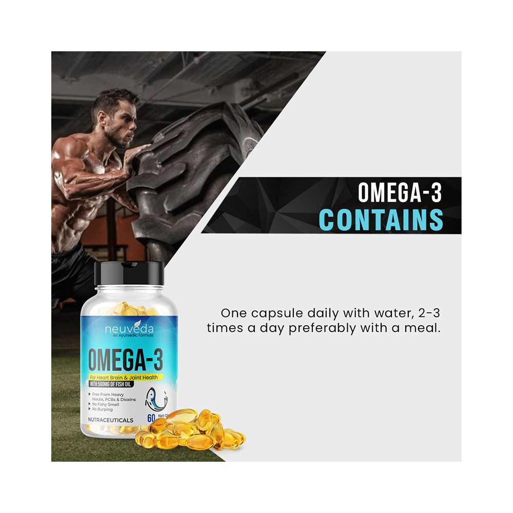 Neuveda Omega-3 Soft Gelatin Capsule - Image 5
