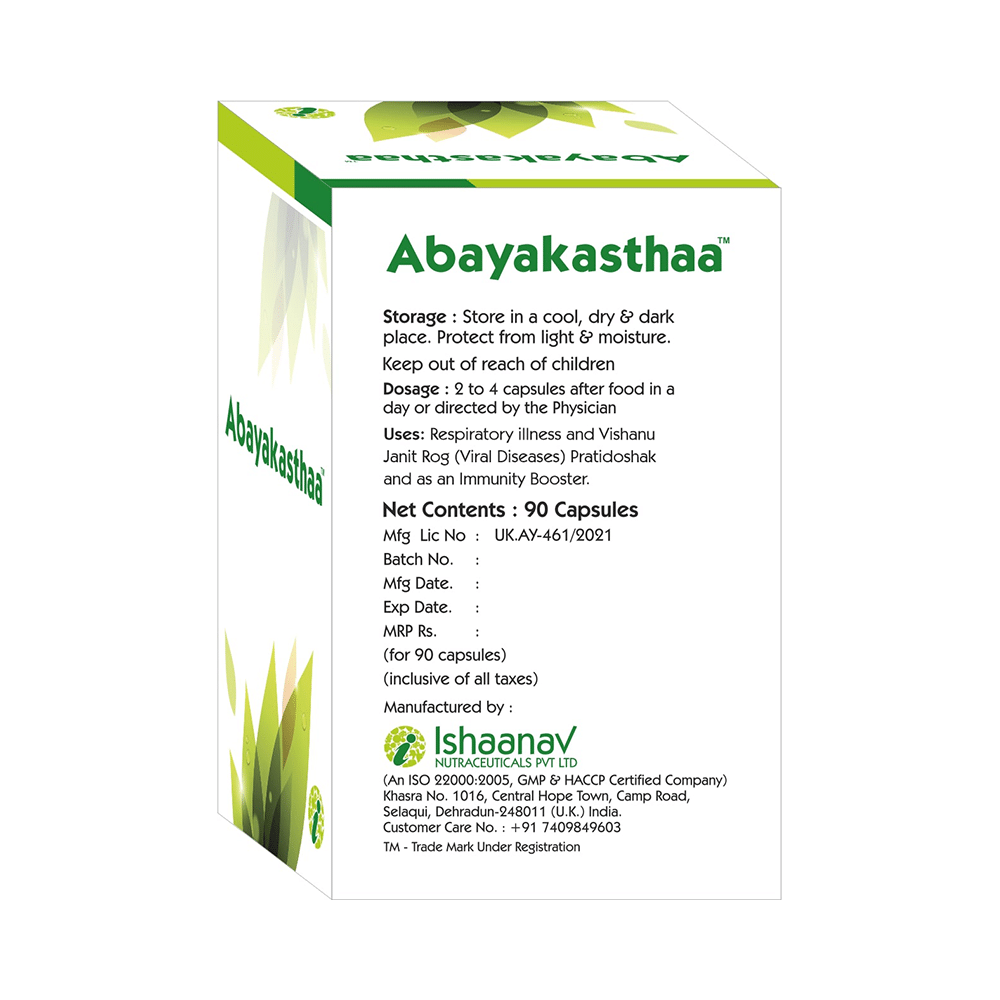 Abayakasthaa Natural Immunity Booster Capsule - Image 3