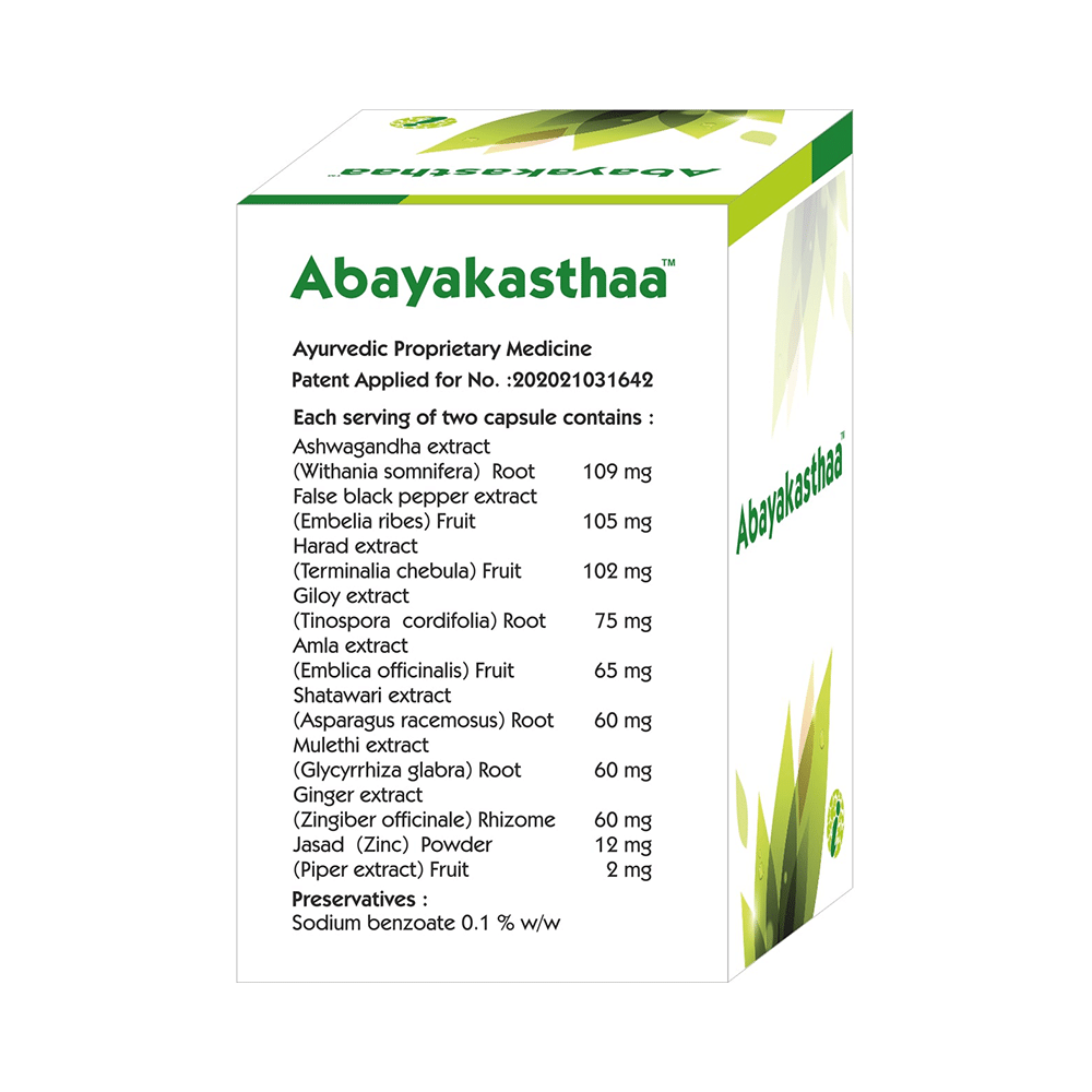 Abayakasthaa Natural Immunity Booster Capsule - Image 2