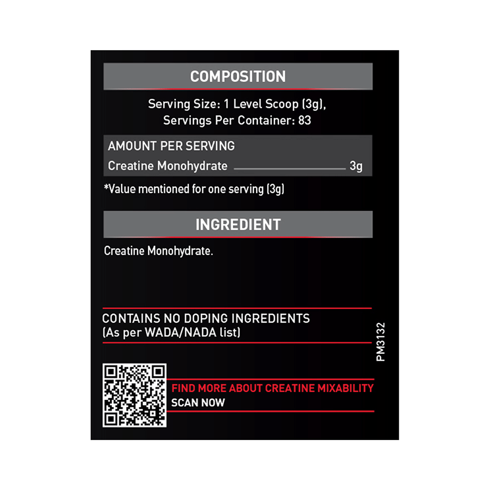 MuscleBlaze MB Creatine Monohydrate | For Muscle Strength, Lean Body Mass & Energy - Image 7