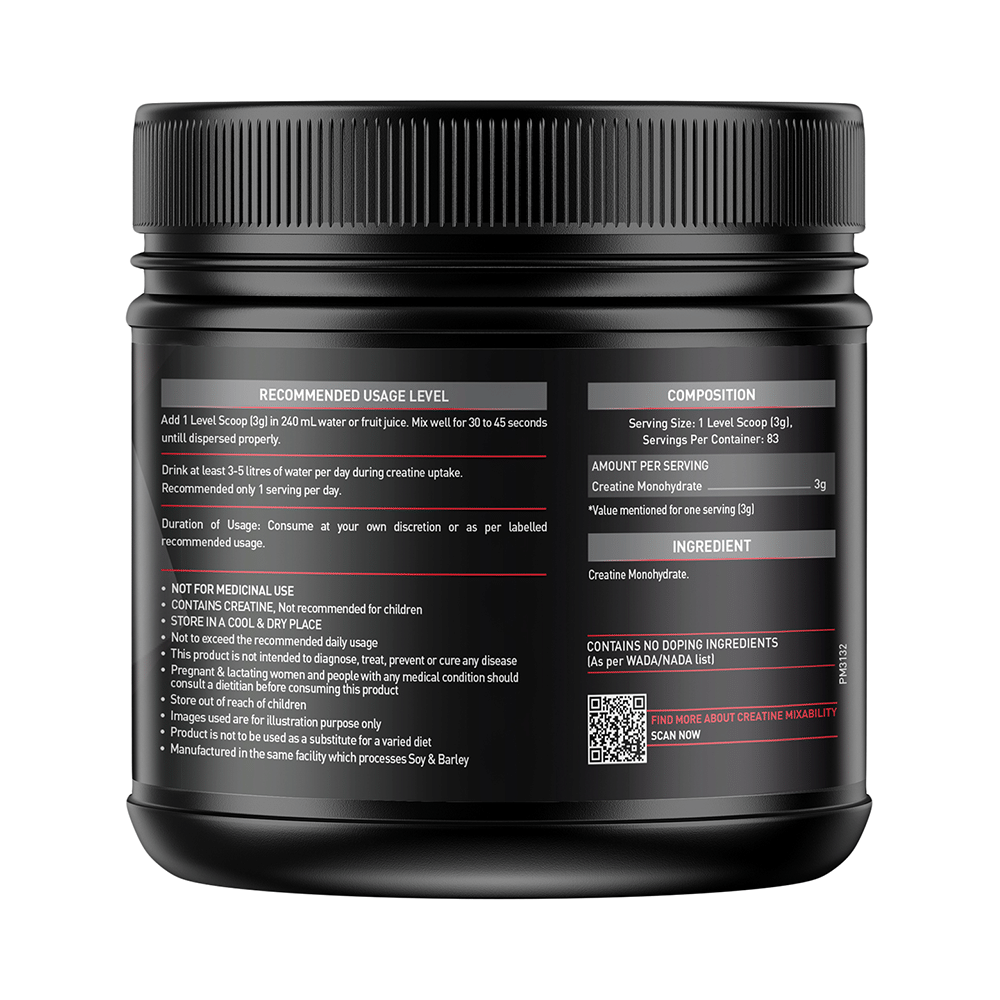 MuscleBlaze MB Creatine Monohydrate | For Muscle Strength, Lean Body Mass & Energy - Image 2