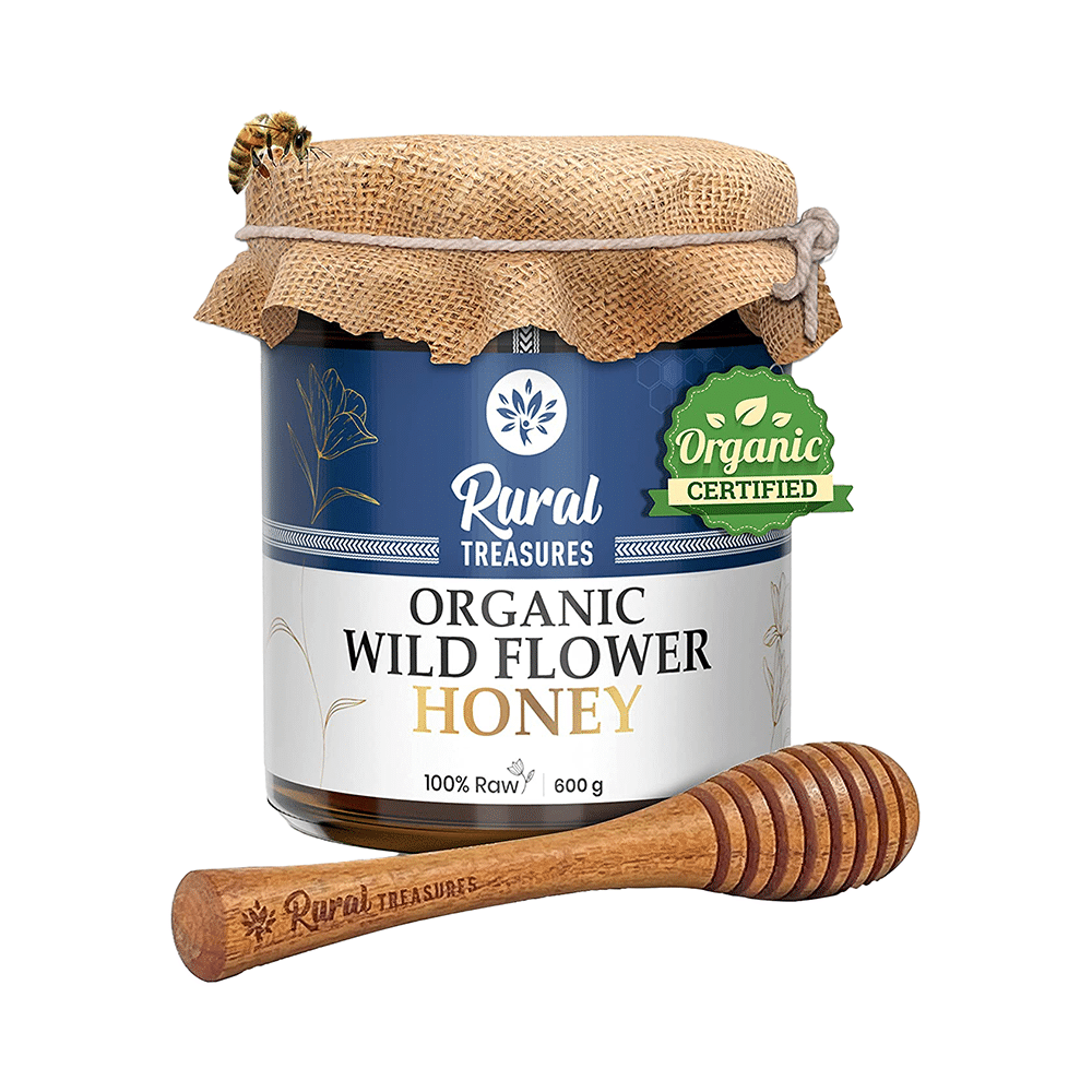 Rural Treasures Organic Wild Flower Honey