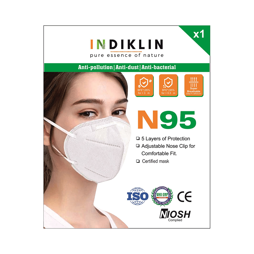 Indiklin N95 Face Mask Free Size - Image 2